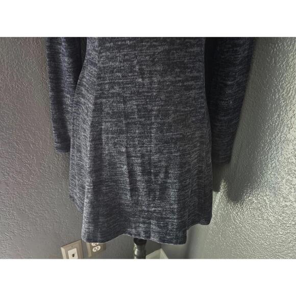 Woman's Speechless Long Sleeve Blue & Gray Dress Size Medium Fit & Flare - Picture 10 of 10